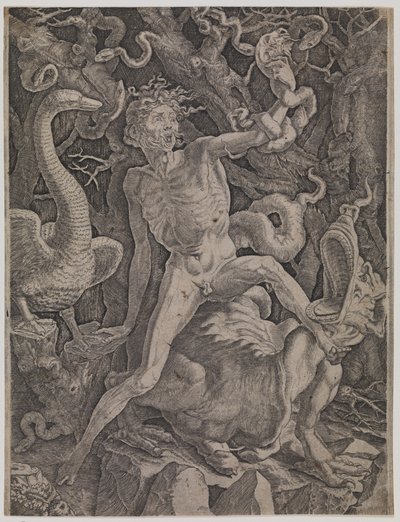 Allegory of Anger by Gian Jacopo Caraglio