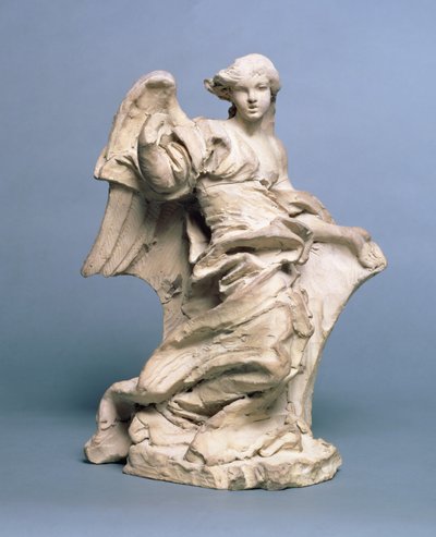 Half-Kneeling Angel by Gian Lorenzo Bernini