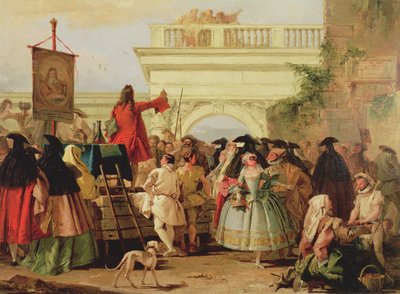 The Charlatan by Giovanni Domenico Tiepolo