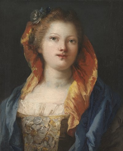 Portrait of a Woman, 1762-70 by Giovanni Domenico Tiepolo