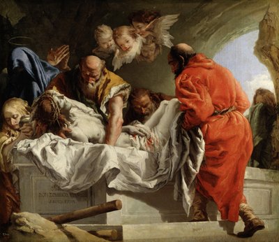 The Entombment of Christ, 1772 by Giovanni Domenico Tiepolo