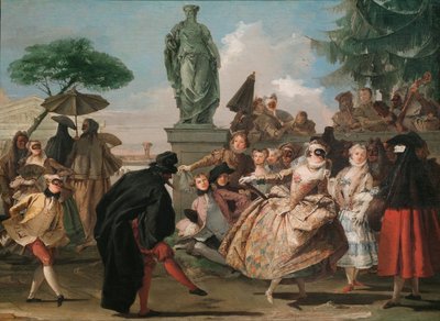 The Minuet by Giovanni Domenico Tiepolo