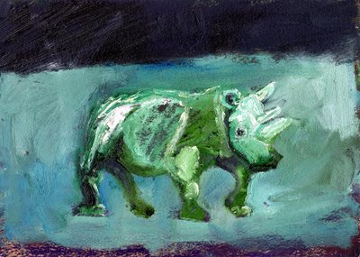 Rhinoceros by Gigi Sudbury