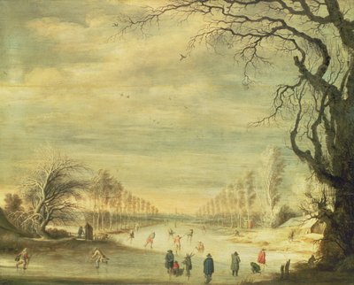 Winter Landscape by Gijsbrecht Lijtens