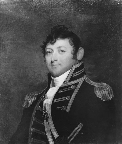 Commodore Isaac Hull, 1813-14 by Gilbert Stuart