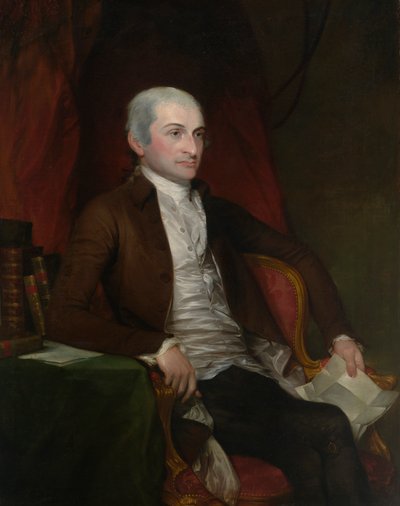John Jay, Begun 1784, completed by 1818 by Gilbert Stuart