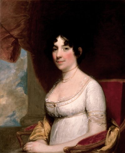 Mrs. Dolley Madison by Gilbert Stuart