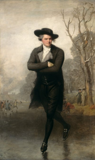 The Skater (Portrait of William Grant) by Gilbert Stuart