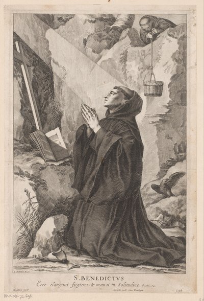 Saint Benedict by Gilles Rousselet