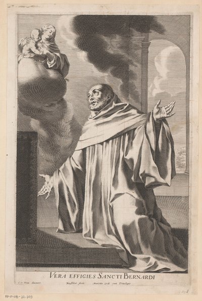 Saint Bernard of Clairvaux by Gilles Rousselet
