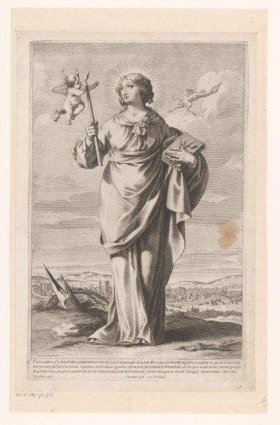 Saint Genevieve of Paris by Gilles Rousselet