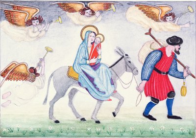 Flight into Egypt III by Gillian Lawson