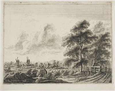 Landscape with Little Bridge by Gillis Neyts