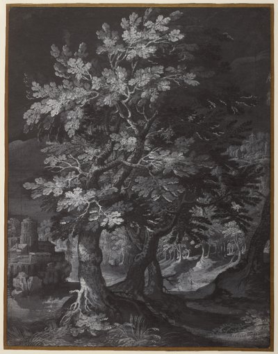 Forest Scene by Gillis van Coninxloo