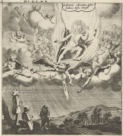 Christ Appears in the Sky by Gillis van Scheyndel (I)