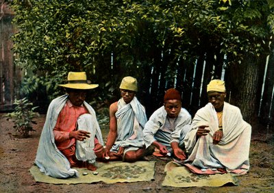 Hova Money Changers, Madagascar by Gillot