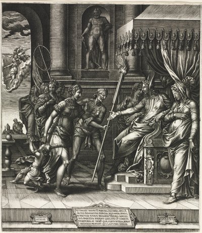 The Calumny of Apelles, 1560 by Giorgio Ghisi