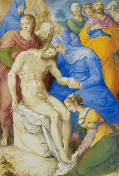 The Lamentation by Giorgio Giulio Clovio