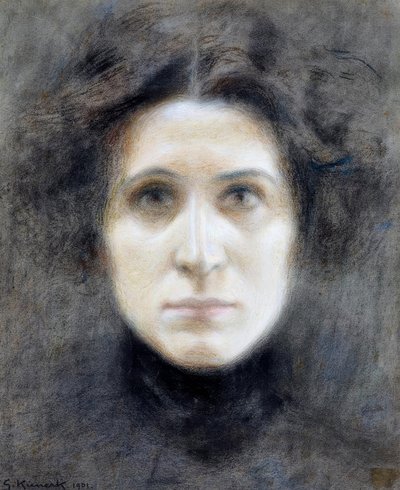 Portrait of Irma Gramatica by Giorgio Kienerk