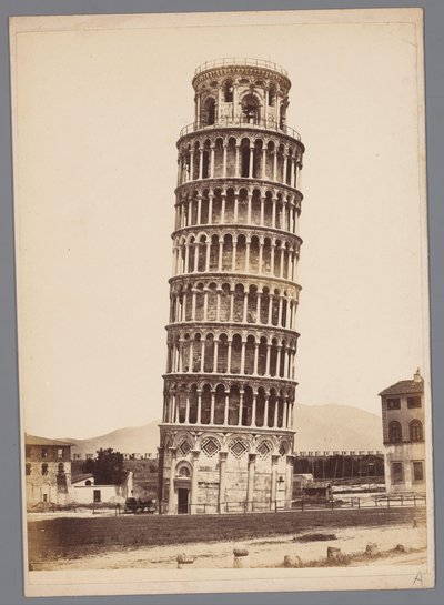 Tower of Pisa by Giorgio Sommer (attributed to)