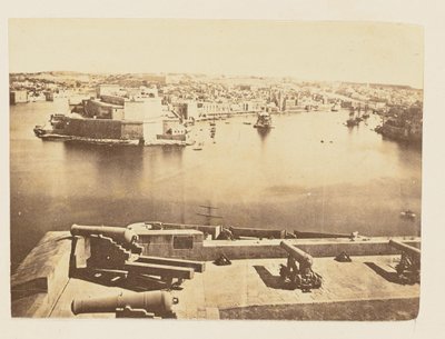 Fort Saint Angelo in Malta by Giorgio Sommer