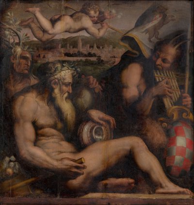 Allegory of Pistoia, 1563-1565 by Giorgio Vasari