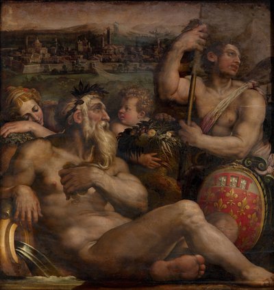 Allegory of Prato by Giorgio Vasari