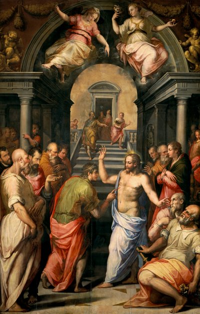 The Incredulity of St. Thomas, 1572 by Giorgio Vasari