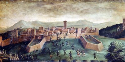 The Capture of Casole, Italy by Giorgio Vasari