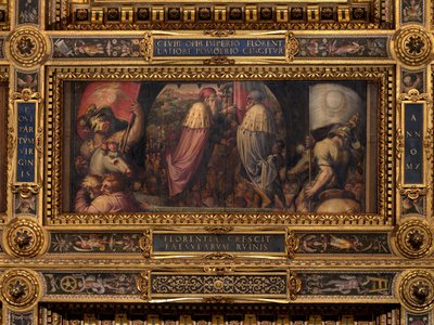 Union of Florence and Fiesole by Giorgio Vasari
