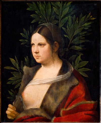 Portrait of Laure by Giorgione