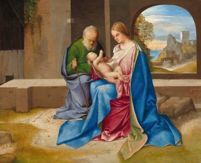 The Holy Family by Giorgione