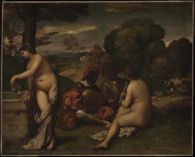 Pastoral Concert by Giorgione da Castelfranco