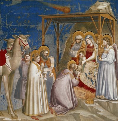 The Adoration of the Magi by Giotto (c.1266 1337)