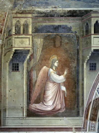 The Annunciation: The Archangel Gabriel by Giotto (c.1266 1337)