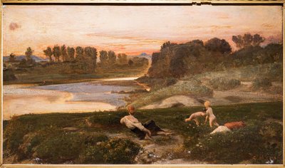 An Afternoon at the Cascine by Giovanni Costa