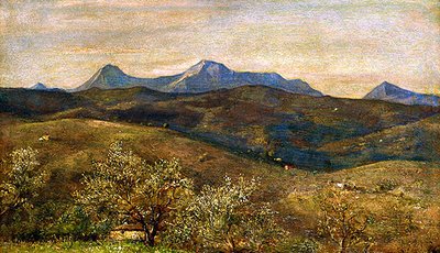 View in the Apennines by Giovanni Costa