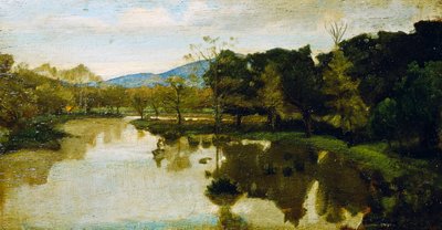 Study for Dead River by Giovanni Costa