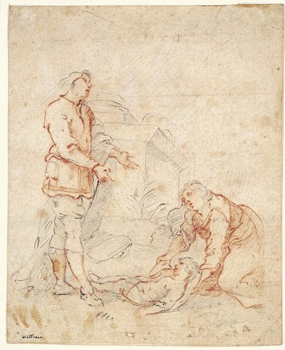 Biblical Scene by Giovanni Andrea Ferrari