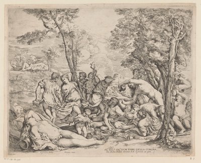 Bacchanal on Andros by Giovanni Andrea Podesta