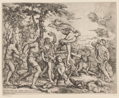 Bacchus Meets Ariadne on Naxos by Giovanni Andrea Podesta