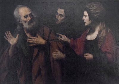 The Denial of St Peter by Giovanni Antonio Galli
