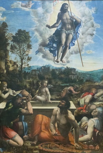 Resurrection of Christ by Giovanni Antonio Bazzi Sodoma