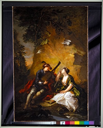 Musical Lovers by Giovanni Antonio Guardi