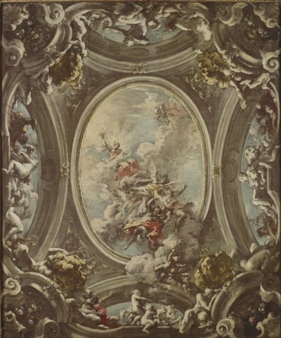 An Allegory of Dawn by Giovanni Antonio Pellegrini