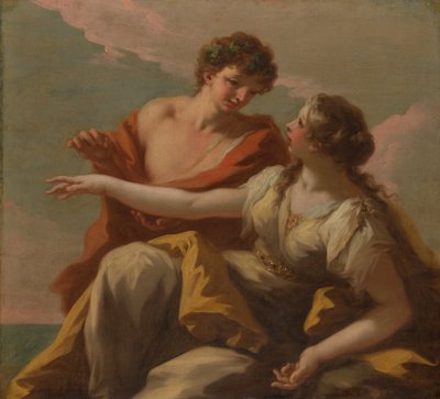 Bacchus and Ariadne by Giovanni Antonio Pellegrini