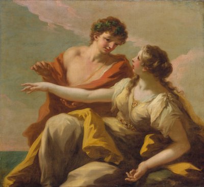 Bacchus and Ariadne by Giovanni Antonio Pellegrini