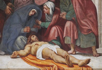 Deposition (detail) by Giovanni Antonio Pordenone