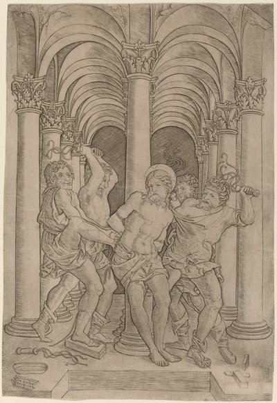 Flagellation by Giovanni Antonio da Brescia