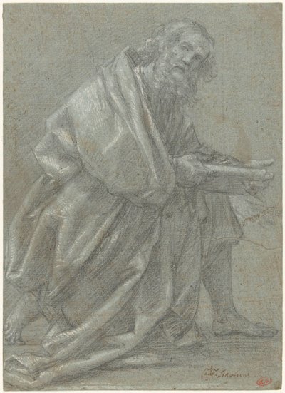 Study for a Kneeling Apostle by Giovanni Baglione